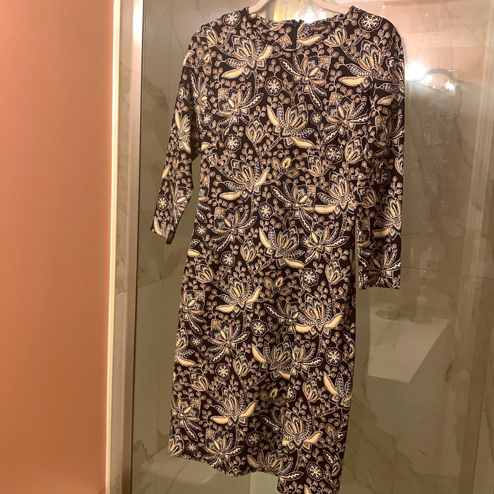 J McLaughlin Sophia dress in Catalina cloth.